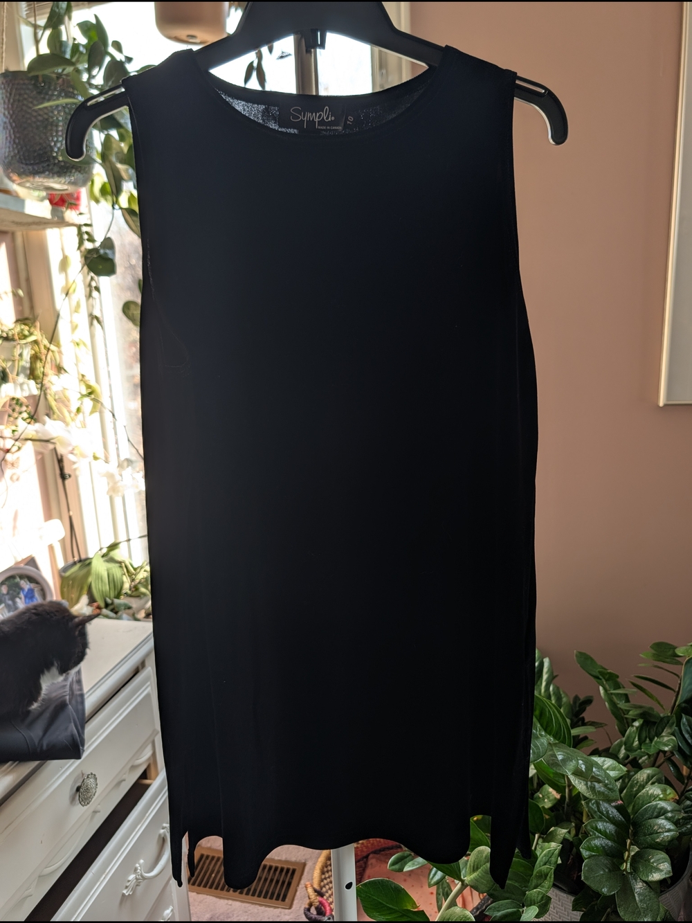 Sympli Velvet Tunic